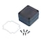 Box Enclosures Electrical Enclosures, 1.6 in H, 2-1/2 in D, 2-1/2 in W, 4, Polycarbonate BEN-10PBK - alternate 1