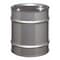 Zoro Select Closed Head Transport Drum, 304 Stainless Steel, 30 gal, Unlined, Silver ST3003 - alternate 4