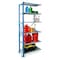 Hallowell Metal Shelving, 24"D x 36"W x 123"H, 6 Shelves, Steel AH7511-2410PB - alternate 2