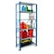 Hallowell Metal Shelving Unit, 18"D x 36"W x 87"H, 6 Shelves, Steel H7511-1807PB - alternate 2