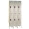 Hallowell Wardrobe Locker, 12 in W, 12 in D, 78 in H, (1) Wide, (2) Tier, Marine Blue U1228-2MB - alternate 2