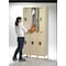 Hallowell Wardrobe Locker, 12 in W, 12 in D, 78 in H, (1) Wide, (2) Tier, Marine Blue U1228-2MB - alternate 4