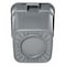 Rubbermaid Commercial BRUTE 28 gal Square Trash Can, Gray, Open Top, LLDPE 25 in Dia FG352600GRAY - alternate 5