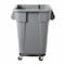 Rubbermaid Commercial Brute Container Dolly, 250 lb., Fits 40 gal. FG353000BLA - alternate 5