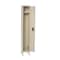 Hallowell Wardrobe Locker, 12 in W, 12 in D, 78 in H, (1) Tier, (1) Wide, Tan U1228-1G-A-PT - alternate 2