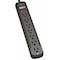 Tripp Lite Outlet Strip, Surge, 7 5-15R, 5-15P, 12 ft., Black TLP712B - alternate 1