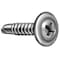 Zoro Select Self Drilling Screw, No 8-18 Size, 1 in L, Steel, Zinc Plated, K-Lath, Phillips, 200 PK U29580.016.0100 - alternate 3