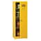 Eagle Mfg Hazardous Material Storage Cabinet, 48 gal, 3 Shelves, Steel, 23 in W x 65 in H x 34 in D, Yellow 4610X - alternate 1