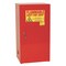 Eagle Mfg Hazardous Material Storage Cabinet, 16 gal, 1 Shelves, Steel, 23 1/4 in W x 44 in H x 18 in D, Red 1906XRED - alternate 1