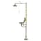 Haws Shower with Eyewash, Floor Mount, Stainless Steel Pipe, 95 1/4 in H, Stainless Steel Bowl 8330 - alternate 4