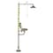 Haws Shower with Eyewash, Floor Mount, Stainless Steel Pipe, 95 1/4 in H, Stainless Steel Bowl 8330 - alternate 2
