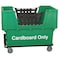 Zoro Select Matl Handling Cart, Cardboard Only, Green N1017261-GREEN-CARDBOARD - alternate 1