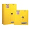 Justrite Flammables Safety Cabinet, Sure-Grip, Steel, 45 Gallon, 2 Shelves, 2 Doors, Manual Close, Yellow 894500 - alternate 5