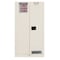 Justrite Flammable Safety Storage Cabinet, 60 gal, 2 Shelves, Steel, 34 in W x 65 in H x 34 in D, White 896005 - alternate 6
