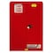 Justrite Flammables Safety Cabinet, Sure-Grip, Steel, 45 Gallon, 2 Shelves, 2 Doors, Self-Closing, Red 894521 - alternate 1