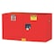 Justrite Hazardous Material Storage Cabinet, 17 gal, 1 Shelves, Steel, 43 in W x 24 in H x 18 in D, Red 891721 - alternate 1