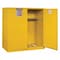 Justrite Hazardous Material Storage Cabinet, 110 gal, 1 Shelves, Steel, 59 in W x 65 in H x 34 in D, Yellow 899100 - alternate 1