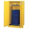 Justrite Hazardous Material Storage Cabinet, 55 gal, 1 Shelves, Steel, 34 in W x 65 in H x 34 in D, Yellow 896270 - alternate 1