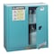 Justrite Hazardous Material Storage Cabinet, 30 gal, 1 Shelves, Steel, 43 in W x 44 in H x 18 in D, Blue 893002 - alternate 1