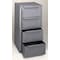 Durham Mfg Storage Cabinet, Truck or Van, 24 1/2 in H, 12 5/8 in W, 12 1/8 in D, 4 Drawers, Steel, Gray 610-95 - alternate 3