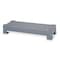 Durham Mfg Cabinet Base for Durham 12 in Cabinets, Steel, Gray, 33-3/4 in W x 5-3/4 in H x 12-1/4 in D 364-95-5.75/LEG - alternate 1