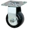 Zoro Select Rigd Plat Castr, Polyolefin, 4 in., 600 lb. 4HXL3 - alternate 1