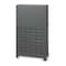 Durham Mfg Steel Enclosed Bin Shelving, 12 1/4 in D x 48-1/8 in H x 34 in W, 12 Shelves, Gray 019-95 - alternate 3