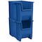 Akro-Mils Stacking Bin, 17-1/2 in L x 10-7/8 in W x 12-1/2 in H, Blue, 75 lb Load Capacity 13014BLUE - alternate 6