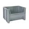 Akro-Mils Stacking Bin, 17-1/2 in L x 10-7/8 in W x 12-1/2 in H, Blue, 75 lb Load Capacity 13014BLUE - alternate 7