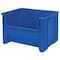 Akro-Mils Stacking Bin, 15-1/4 in L x 19-7/8 in W x 12-1/2 in H, Blue, 75 lb Load Capacity 13017BLUE - alternate 2