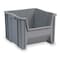Akro-Mils Stacking Bin, 17-1/2 in L x 16-1/2 in W x 12-1/2 in H, Gray, 75 lb Load Capacity 13018GREY - alternate 1