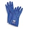 Honeywell North Nitri-Knit(TM) Chemical Resistant Gloves, Nitrile, 12 in L, 40 mil, Blue, 11, 1 PR NK803/11 - alternate 1