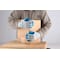Showa Coated Gloves, Natural Rubber Latex, Crinkled, Palm, 4 Abrasion Level, Blue/Gray, S (7) 1 PR 300S07 - alternate 6