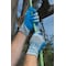 Showa Coated Gloves, Natural Rubber Latex, Crinkled, Palm, 4 Abrasion Level, Blue/Gray, S (7) 1 PR 300S07 - alternate 4