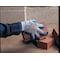 Showa Coated Gloves, Natural Rubber Latex, Crinkled, Palm, 4 Abrasion Level, Blue/Gray, S (7) 1 PR 300S07 - alternate 3