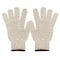 Condor String Knit Gloves, Standard Weight, Uncoated, Cotton/Polyester, Large (Size 9), White, PR 4JF62 - alternate 2