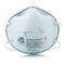 3M Particulate Respirator, R95, Nuisance Acid Gas, Molded, Dual, Nosefoam, Metal Nose Clip, M, PK20 8246 - alternate 1