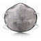 3M Particulate Respirator, R95, Nuisance Organic Vapor, Molded, Non-Adj. Straps, Nose Clip, M, PK20 8247 - alternate 3