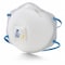 3M Particulate Respirator, P95, Cool Flow Valve, Molded, Non-Adj. Dual Straps, Metal Nose Clip, M, PK10 8271 - alternate 6