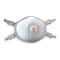3M Particulate Welding Respirator, N95 w/Faceseal, Cool Flow Valve, Molded, Adj. Buckle, M, PK10 8212 - alternate 9