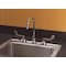 Zurn Manual Gooseneck Kitchen/Bathroom Faucet, 8" Mount, Chrome 3 Hole Z831B4-XL - alternate 2