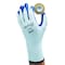 Ansell Coated Gloves, Nitrile, Smooth, Palm, 4 Abrasion Level, White, M (8) 1 PR 11-900 - alternate 2