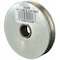 Zoro Select Sheave, Wire Rope, 1/4 in Max Cable Size, 685 lb Max Load, Zinc Plated 4JX61 - alternate 1