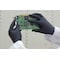 Showa 7700PFT, Disposable Gloves, 4 mil Palm, Nitrile, Powder-Free, M (8), 50 PK, Black 7700PFTM - alternate 2