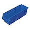 Akro-Mils Shelf Storage Bin, Plastic, Blue, 6 in H, 6 5/8 in W, 17 7/8 in L 30098BLUE - alternate 1