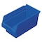 Akro-Mils Shelf Storage Bin, Plastic, Blue, 6 in H, 6 5/8 in W, 11 5/8 in L 30090BLUE - alternate 1