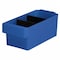Akro-Mils Drawer Storage Bin, Plastic, Blue, 4 5/8 in H, 5 5/8 in W, 11 5/8 in L 31162BLU - alternate 3