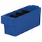 Akro-Mils Drawer Storage Bin, Plastic, Blue, 4 5/8 in H, 3 3/4 in W, 11 5/8 in L 31142BLU - alternate 2