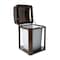 Rubbermaid Commercial Landmark Series(R) 35 gal Square Outdoor Can, Sable, None, Plastic, 26 in FG397000SBLE - alternate 4