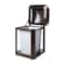 Rubbermaid Commercial Landmark Series(R) 35 gal Square Outdoor Can, Sable, None, Plastic, 26 in FG397000SBLE - alternate 3